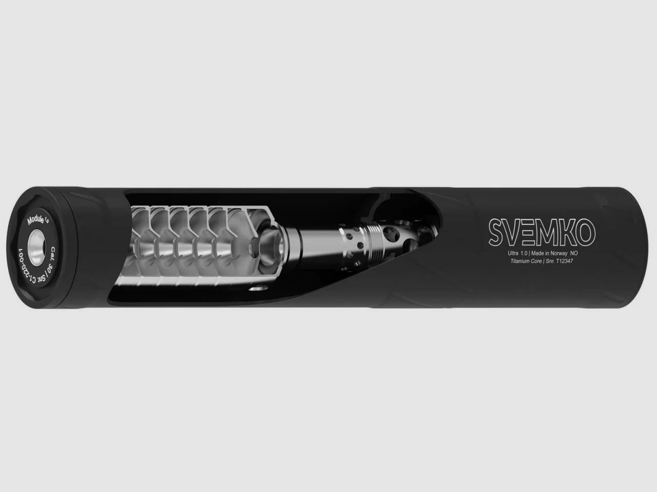 Svemko Schalldämpfer Hunter Ultra 1.0 – Gewinde M15x1
