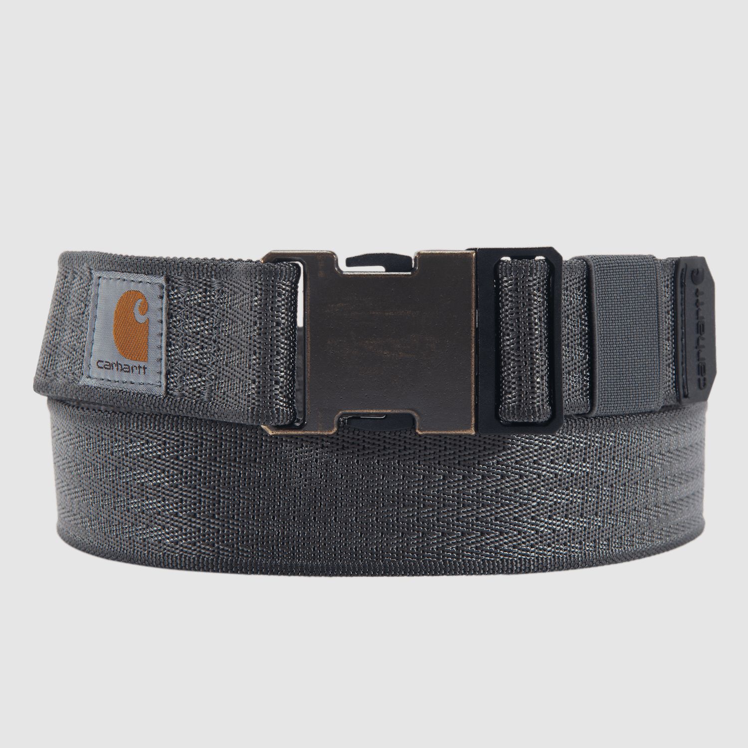 Carhartt Rugged Flex™ Nylon Webbing Belt Mężczyźni Gravel L