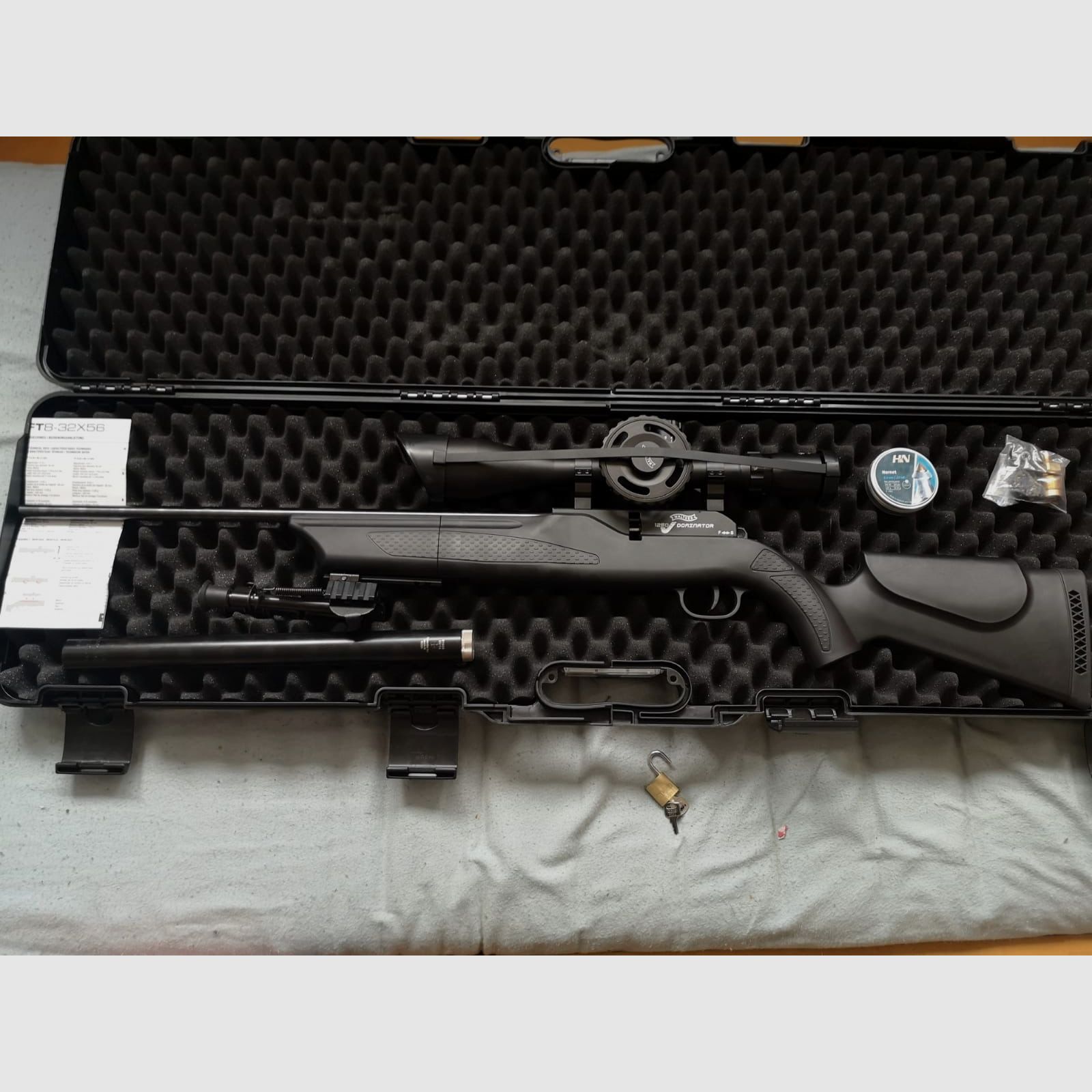 Luftgewehre / walther dominator 1250 4.5mm  40 joule