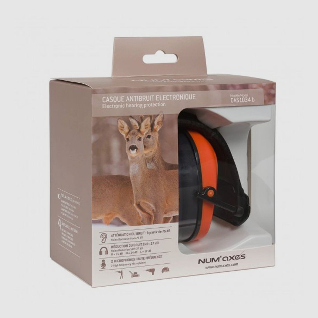 Protección Auditiva Electrónica NUM'AXES, imagen 1 de 2
