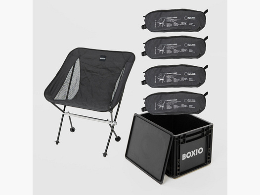 Ensemble de chaises BOXIO CHAIR I en SOLO de 4 pièces