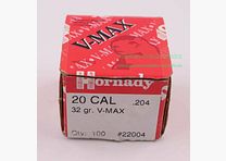 Hornady / USA Rifle Bullets .20 (.204)