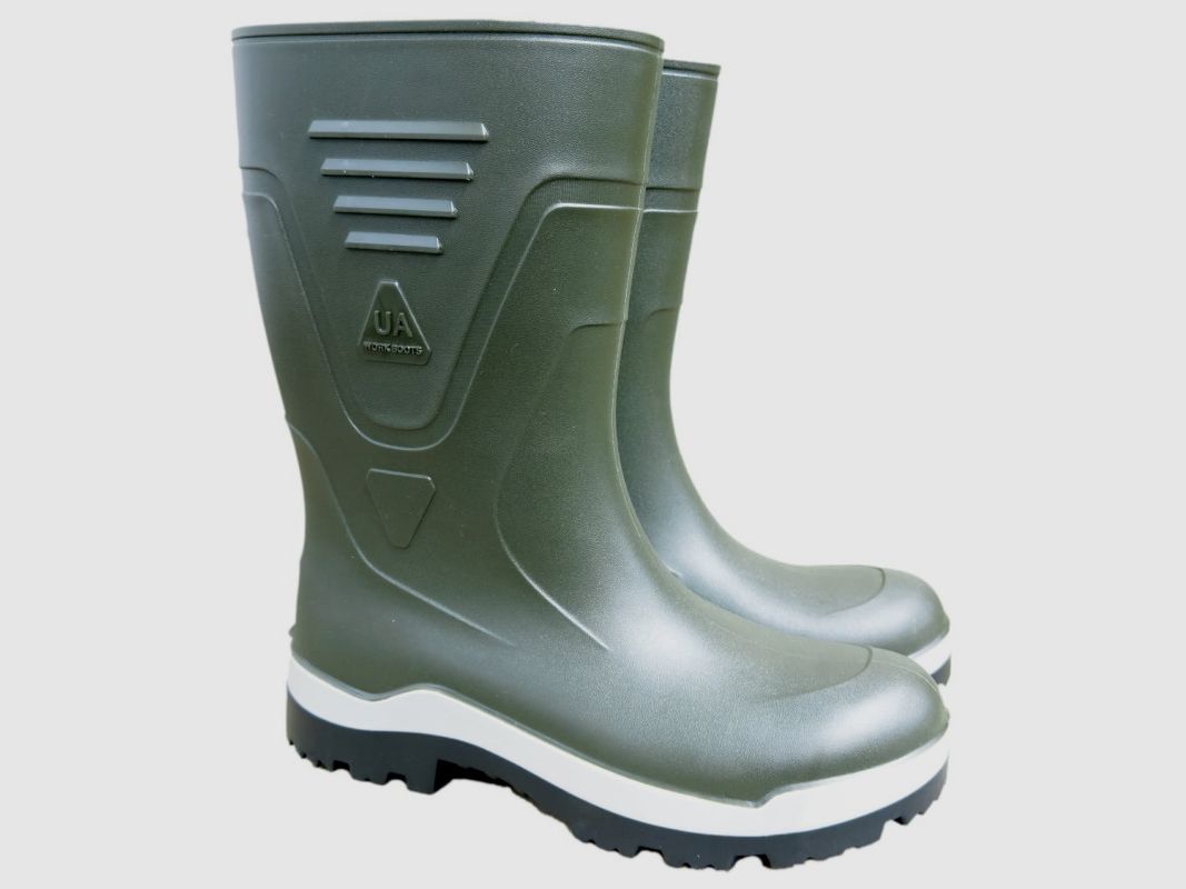 Low-cut rubber boots Dago PVC RB-201 M Khaki