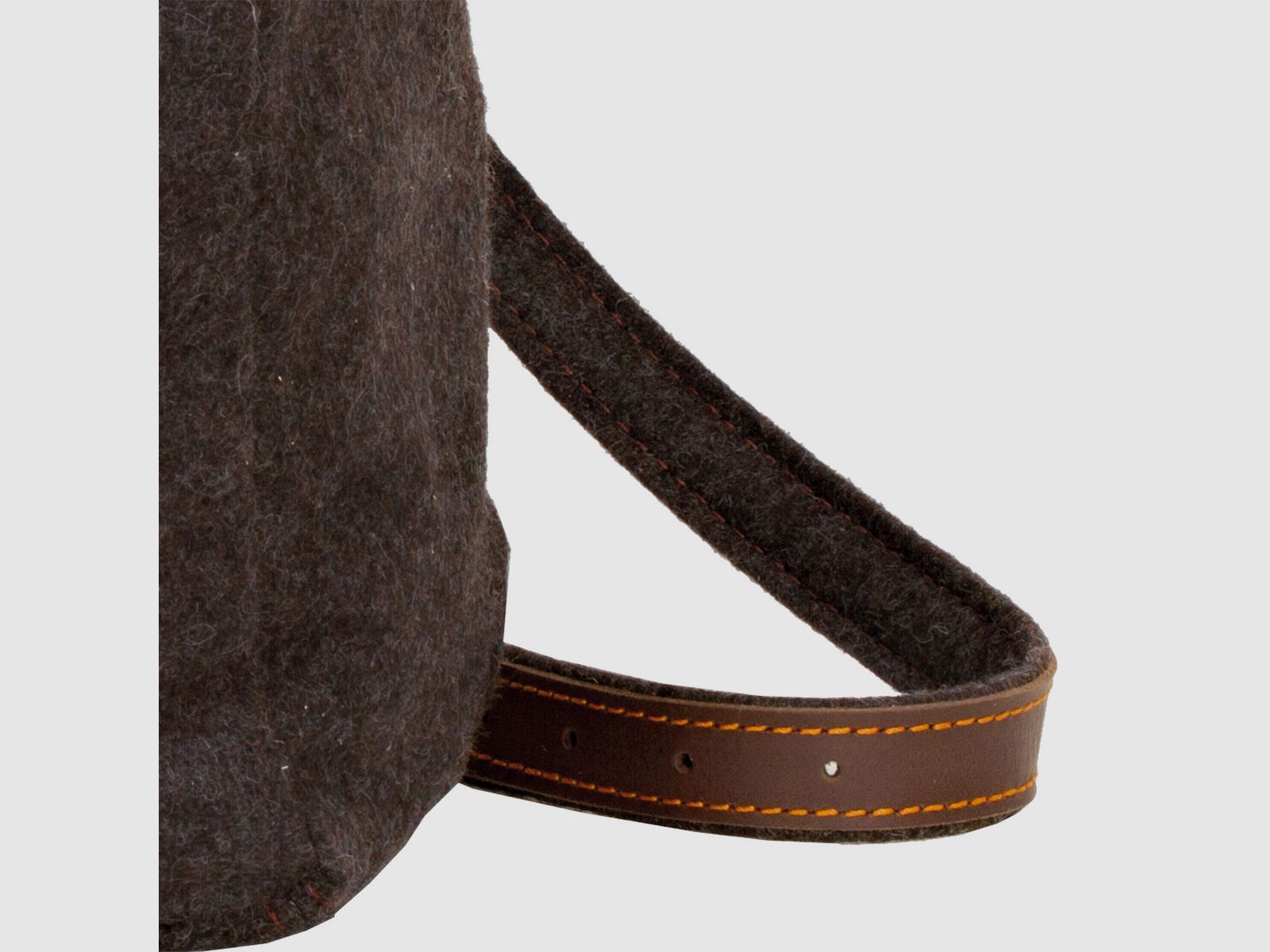 Hiking backpack Loden with buffalo leather Ranger