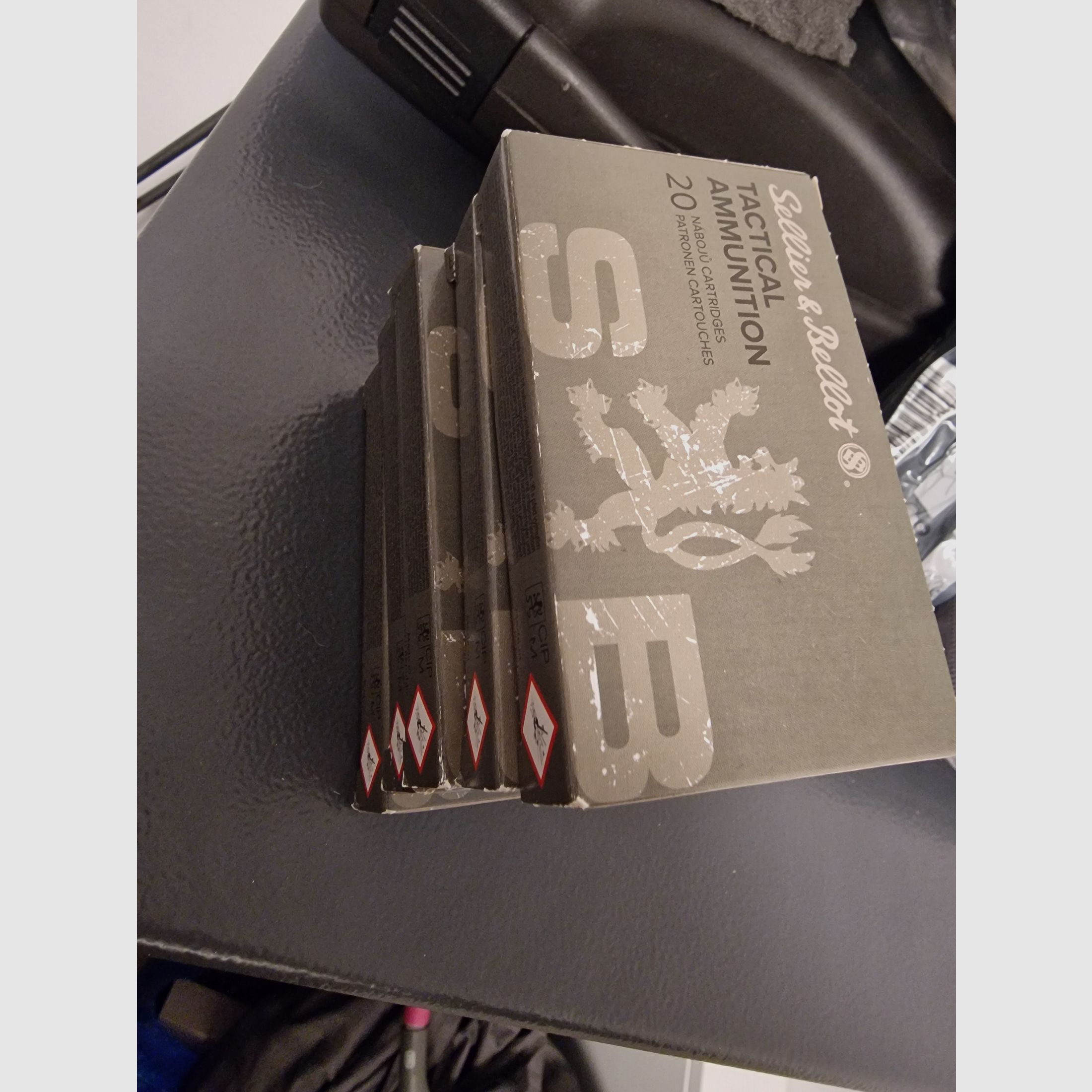 5 Pakete Munition, .300blk subsonic, Stellier&Ballot 