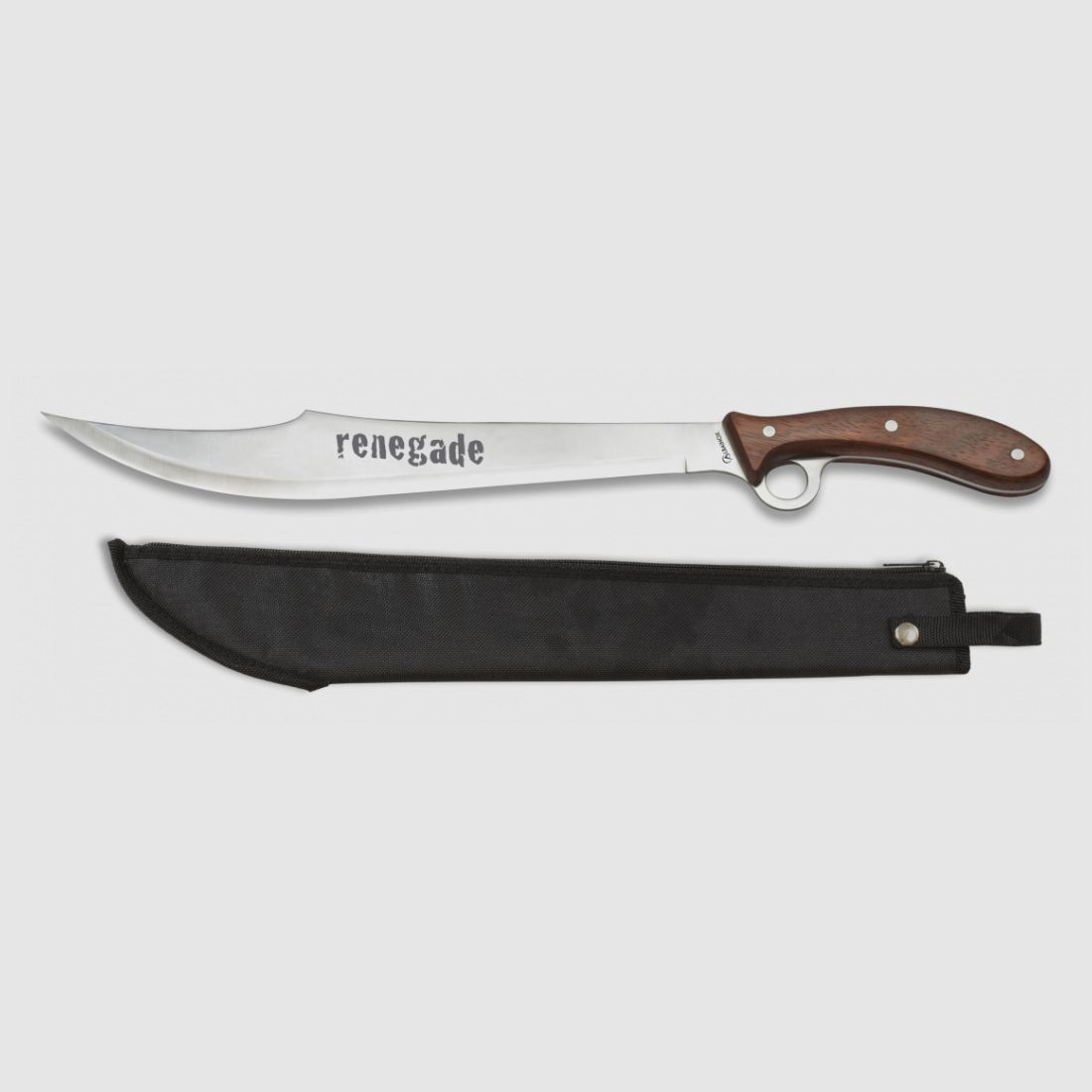 Machete met vingerbeschermer "Renegade" lemmet van 43cm