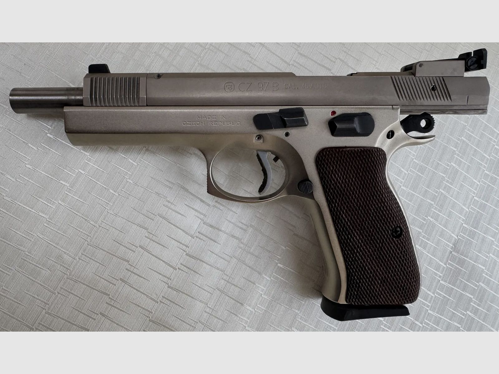 Brünner CZ 97 – Drost full construction, 6 inches, caliber .45 ACP