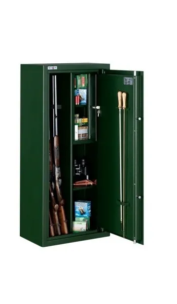Novcan wapenkast G-3/S1/4-350 Groen, Klasse S1 – sleutelslot, voor 4 wapens, afbeelding 2 van 2