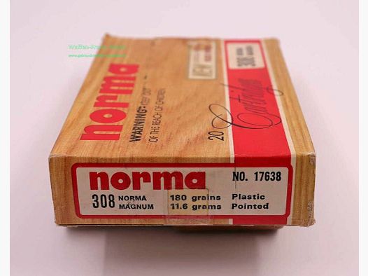 Norma	 Büchsenpatrone