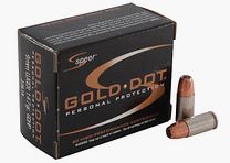 Speer Gold Dot Personal Protection 9mm Luger 147GR GDHP 20 cartridges