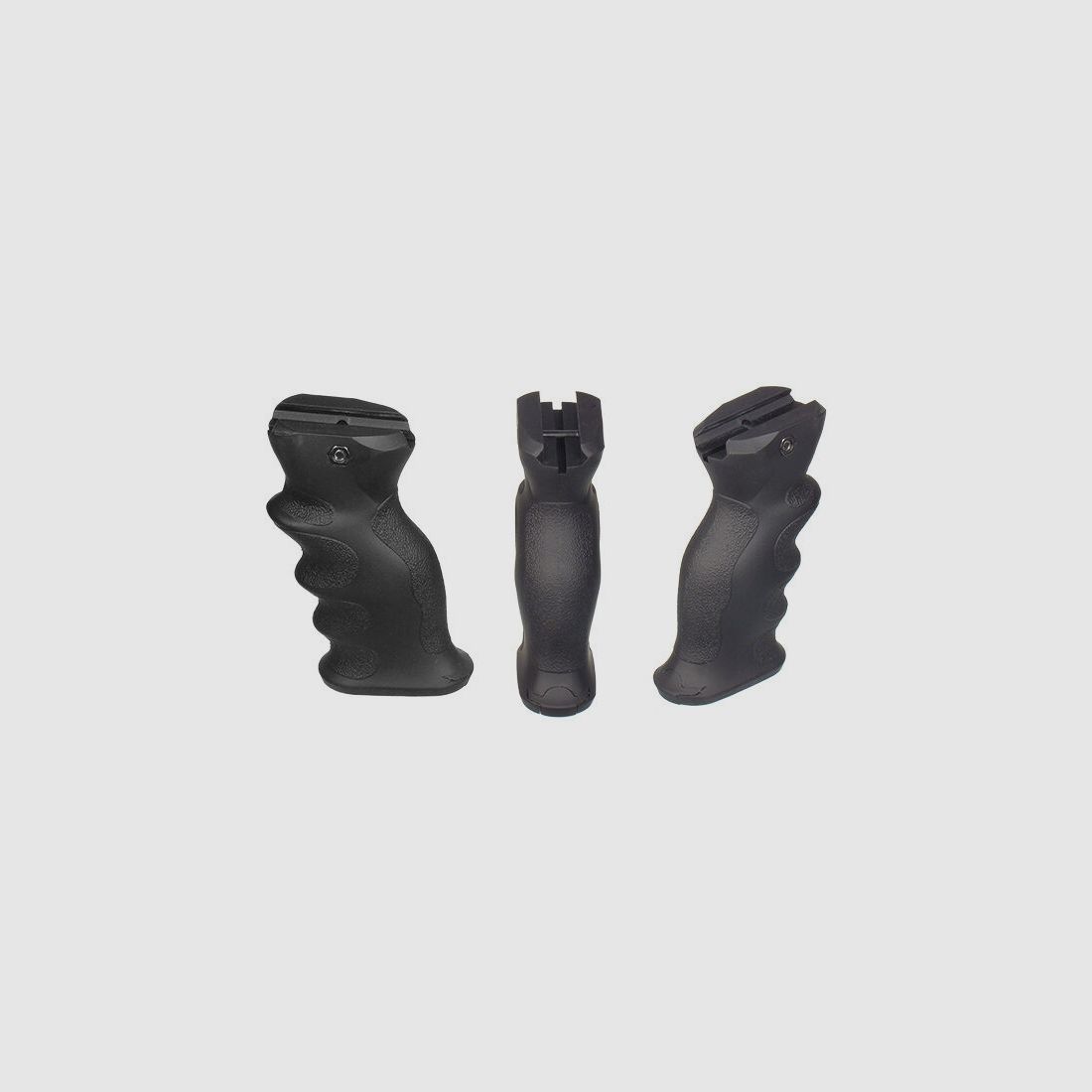 UTG Ambidextrous Combat Foregrip, Symmetric Contour-Black