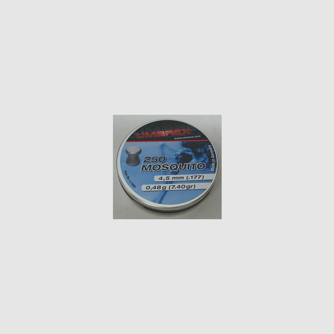 Mosquito Flachkopf - 4,50mm/0,48g/7,4gr (a250)