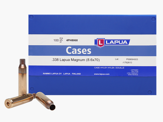 Lapua – cases / .338 Lapua Magnum / LR-boxer