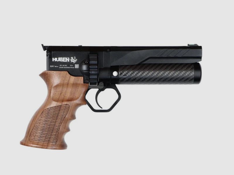 Huben GK1 Mini 7.62 mm PCP-Pistole mit Schalldämpfer, Bild 1 von 3