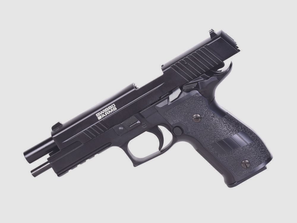 KWC	 Swiss Arms P226 X-Five blk Airsoft CO2 GBB Pistole ab18