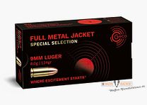 GECO 9 mm Luger FMJ Special Selection Full Metal Jacket 8.0g/124gr 50 rounds
