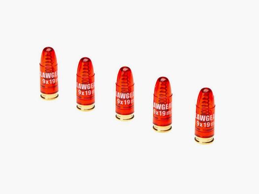 Douille amortissante Clawgear calibre 9x19mm par 5 Cartouches Manipulations