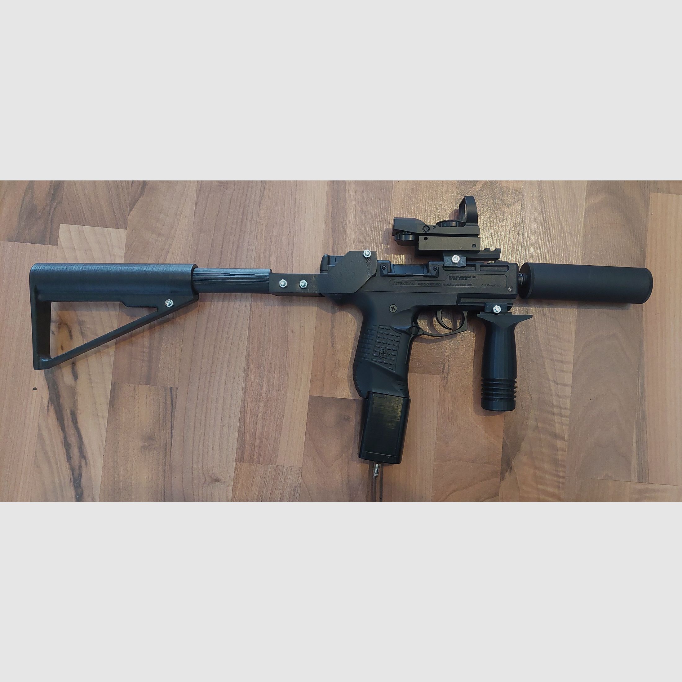 ZORAKI 925 con kit de conversión MP 9 mm (PTB 1005) pistola de fogueo no Walther Glock HW94 Colt