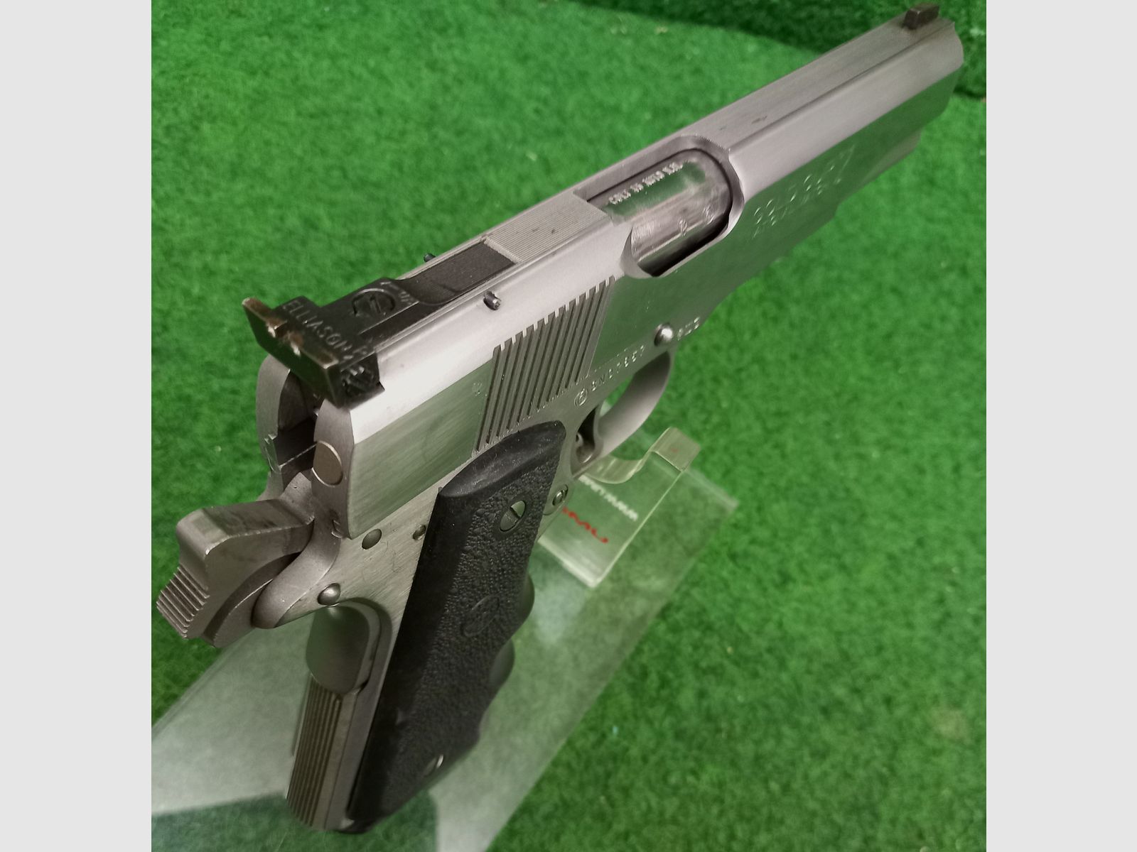 Colt Gold Cup National Match .45 Auto pistol, stainless steel