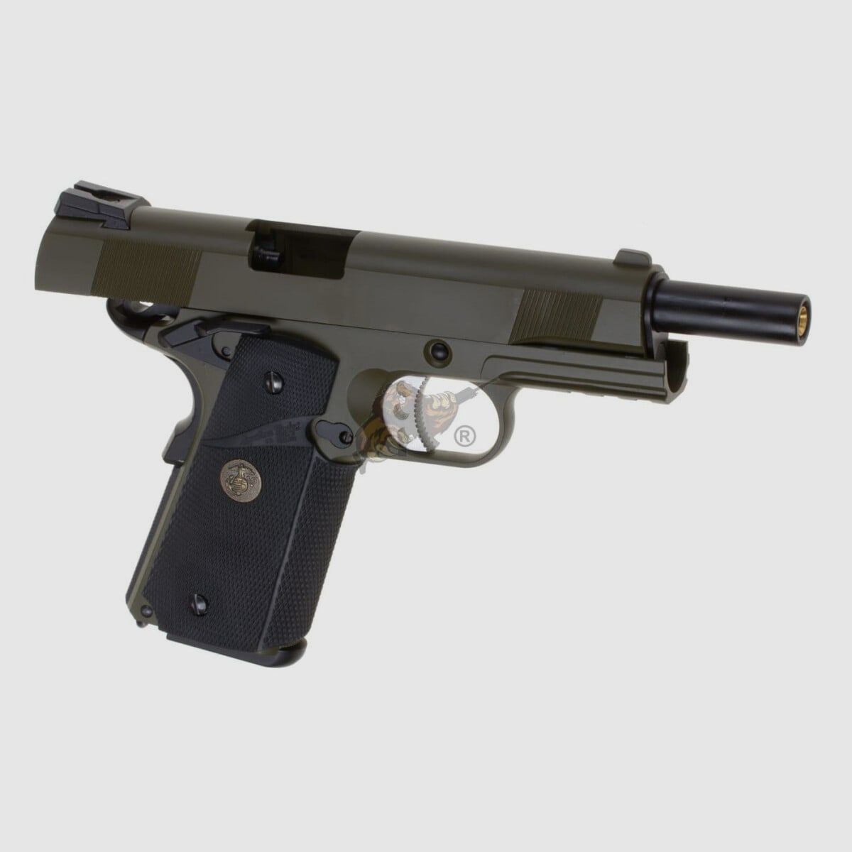M1911 MEU Tactical Full Metal, GBB OD -F-