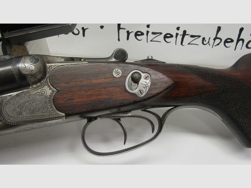 Drilling Sauer & Sohn Kal. 16/70, 7x57R, Hensoldt Diatal D 6x42 7x57R;16/70