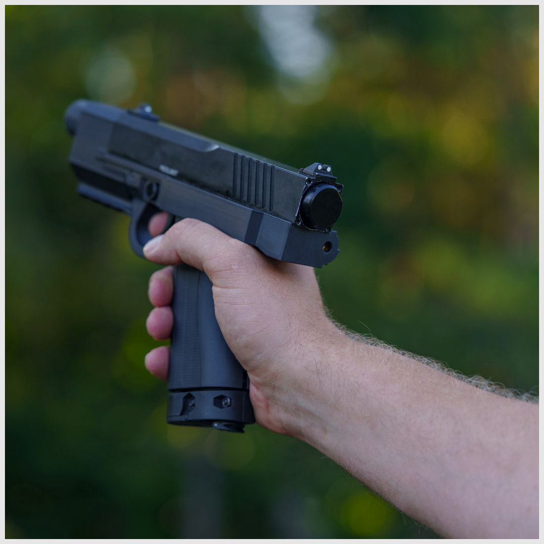 KOMBI | STEEL TUNING BARREL - Short + Cover + Expansion Cap | Co² KIT | FSC Pistol | 60J+