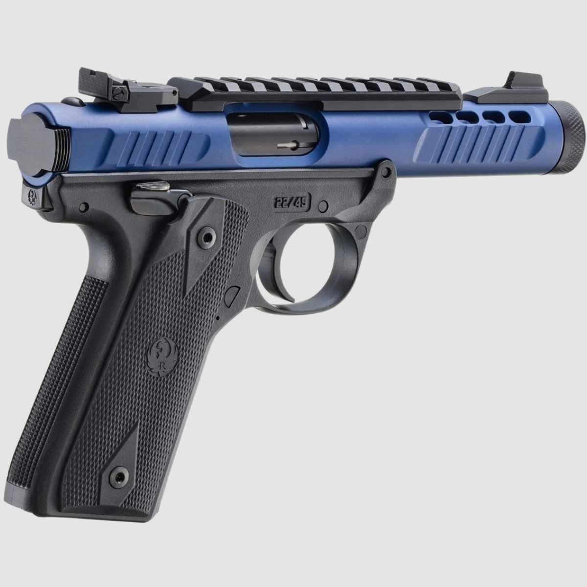 Ruger Mark IV 22/45 Lite Blue/Black (43961), zdjęcie 5 z 11