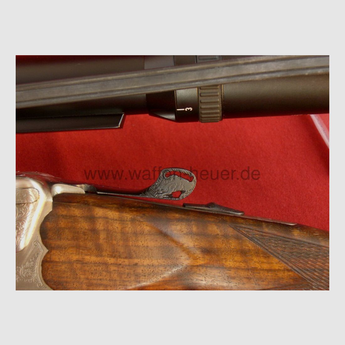 Zanardini	 Falcon Luxus BBF mit Schmidt u. Bender 3-12x50 auf EAW