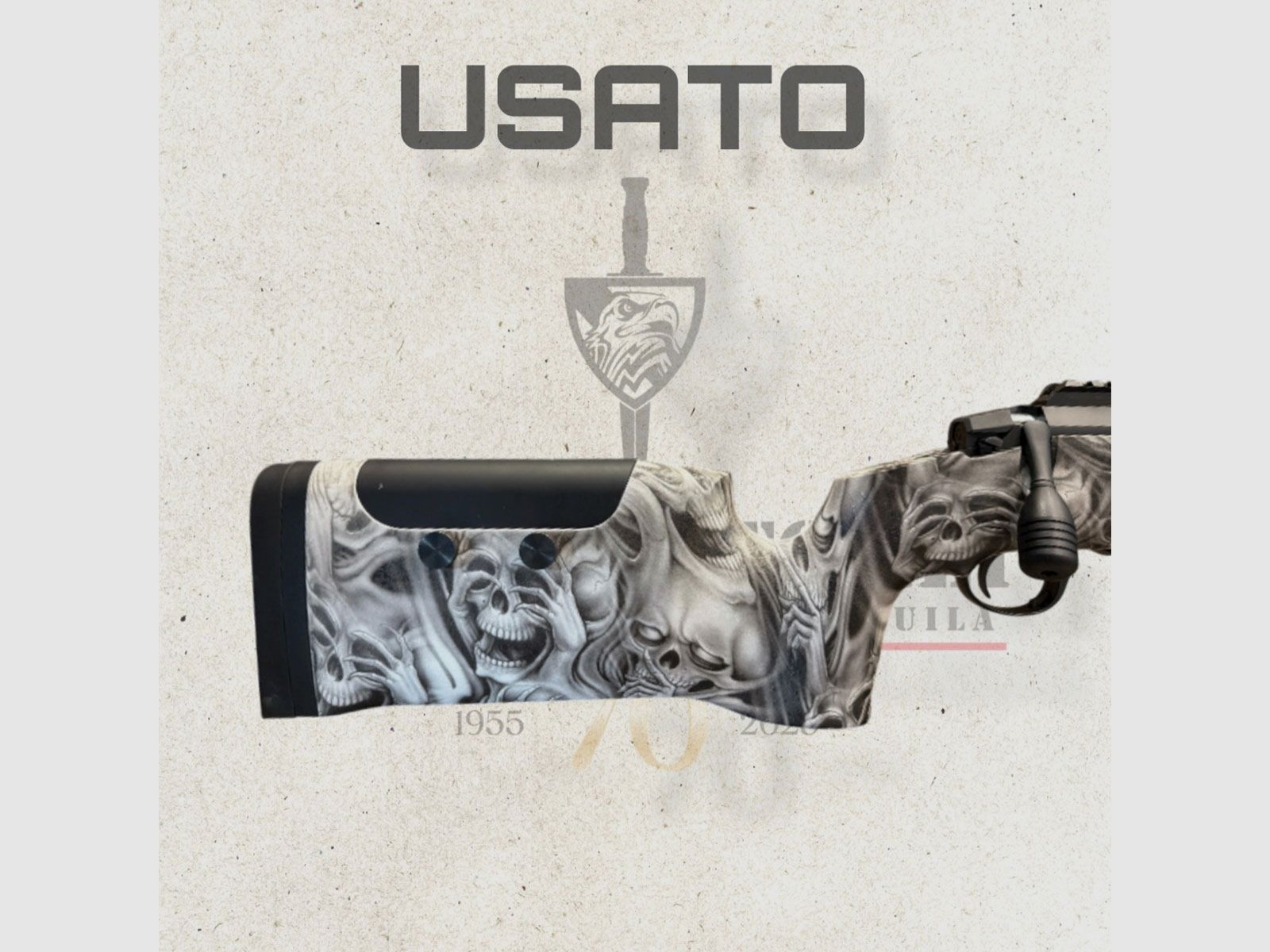 USED – RIFLE – SABATTI MOD. TLD WHITE FLUTED cal. 308 Win, image 2 of 7