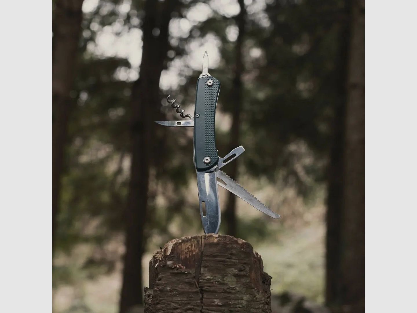 PUMA TEC pocket-tool, green