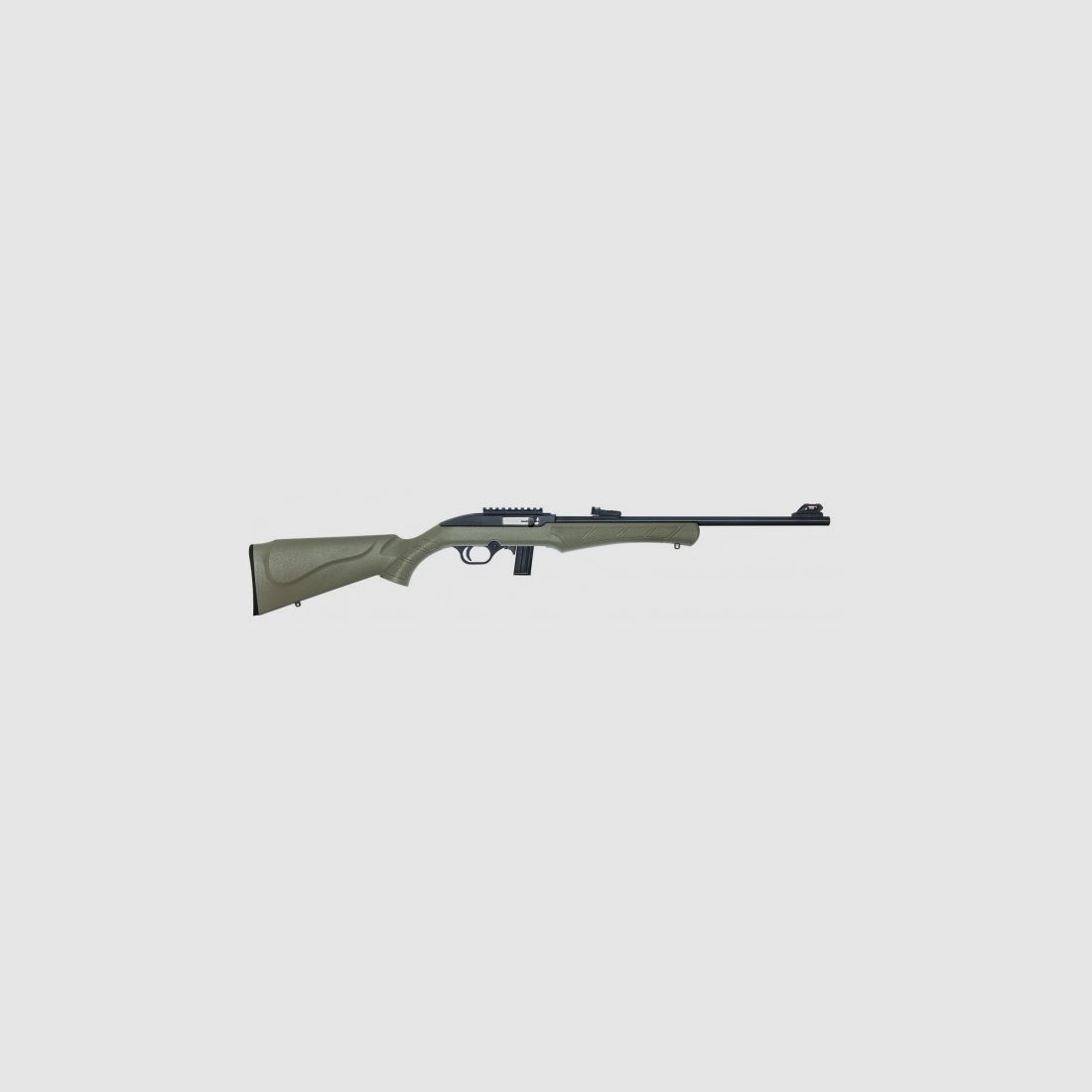 KK-SELBSTLADEBÜCHSE - ROSSI 7022 - .22LR - 18 ZOLL- OLIV