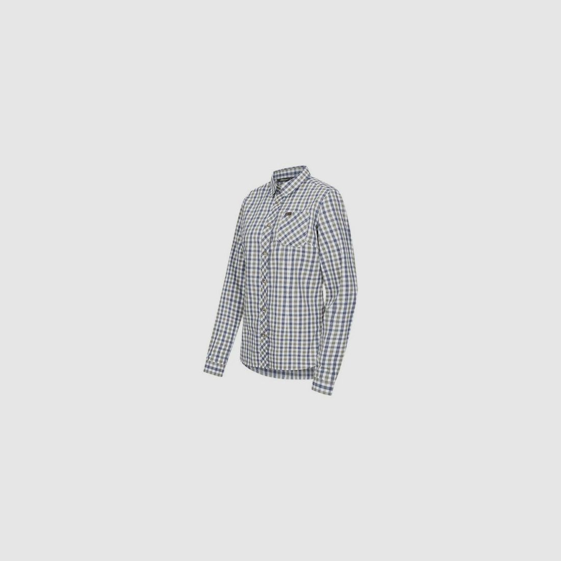 Blaser Damen Bluse Juna oliv/blau kariert 42