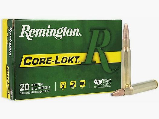 Remington Core Lokt PSP 9,7g/150grs à20 .30-06 Spring.