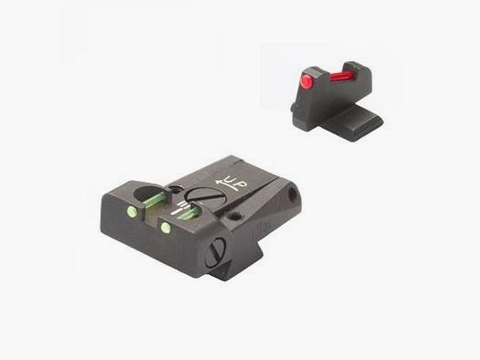 Juego de miras TTF fibra verde/roja Browing HP