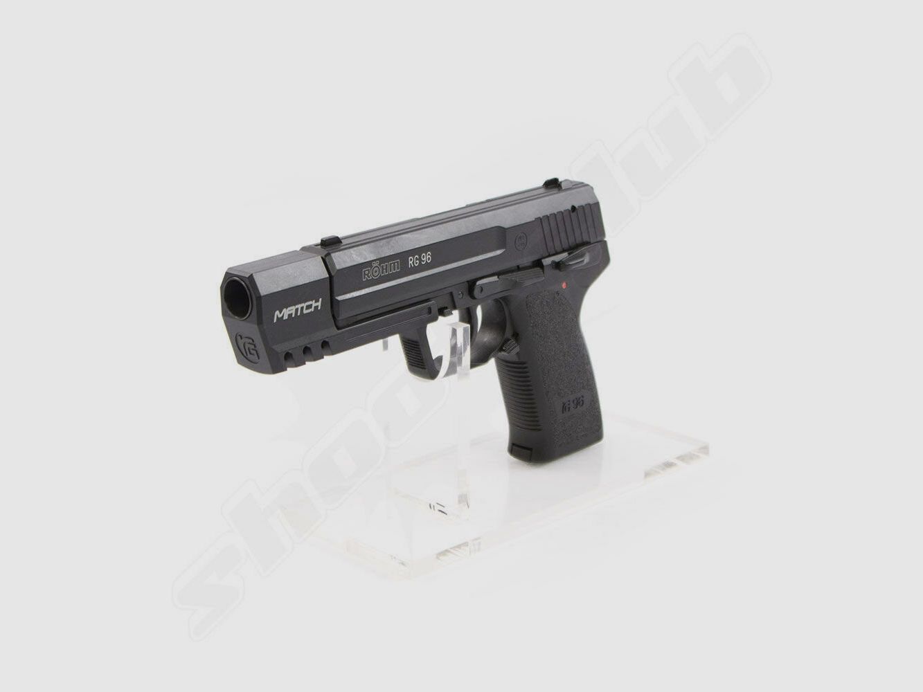 Röhm RG 96 MATCH brüniert Schreck- schusspistole + Platzpatronen