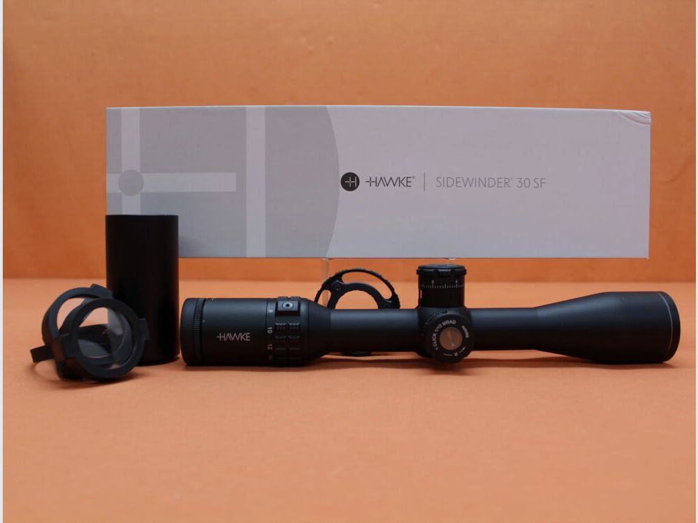 HAWKE HAWKE Sidewinder 30 SF Zielfernrohr 4,5-14x44 (17140) 10× Half Mil Leuchtabsehen (2.BE)