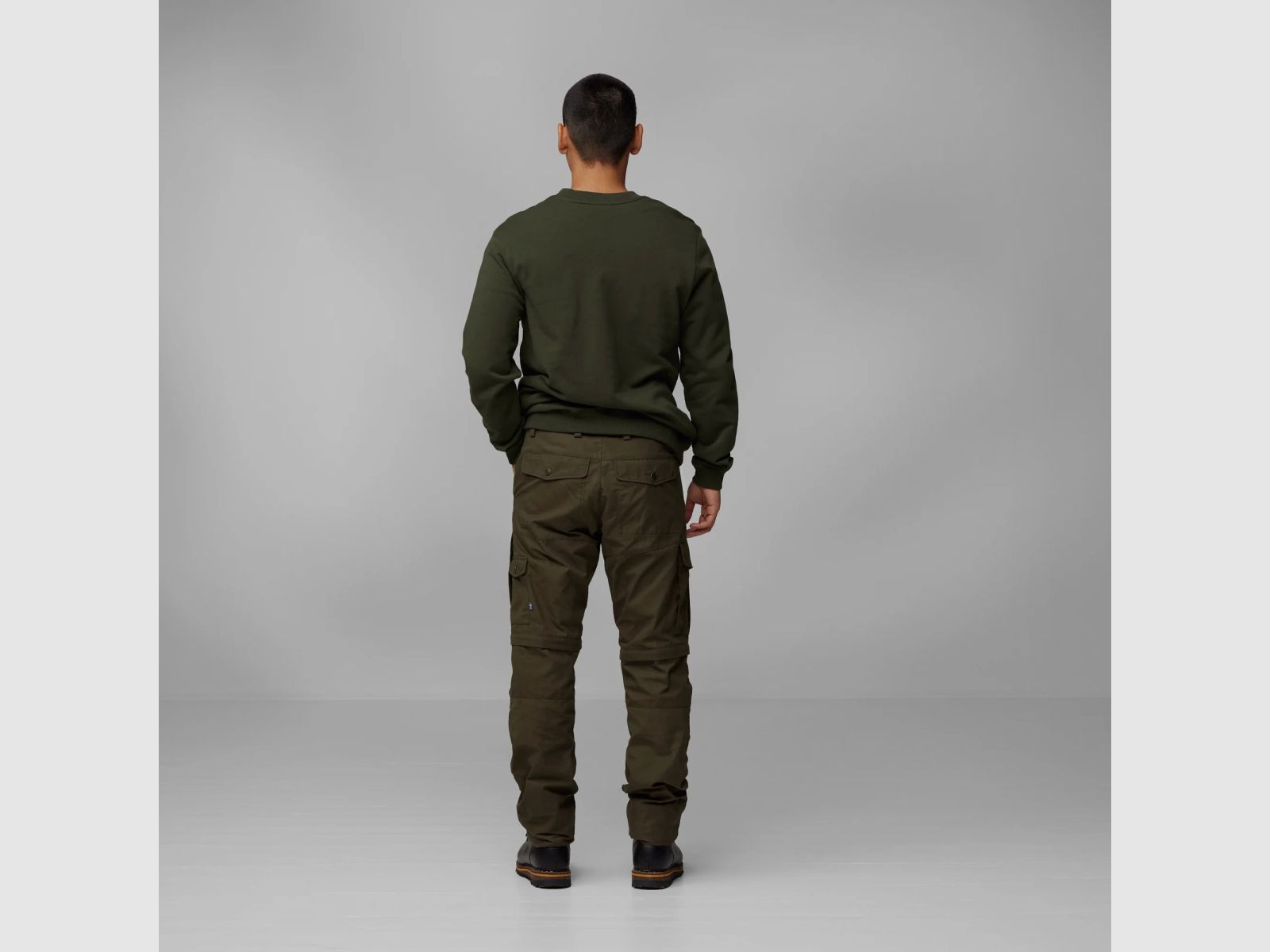 FJÄLLRÄVEN Karl Pro Zip-Off Trousers M Dark Grey