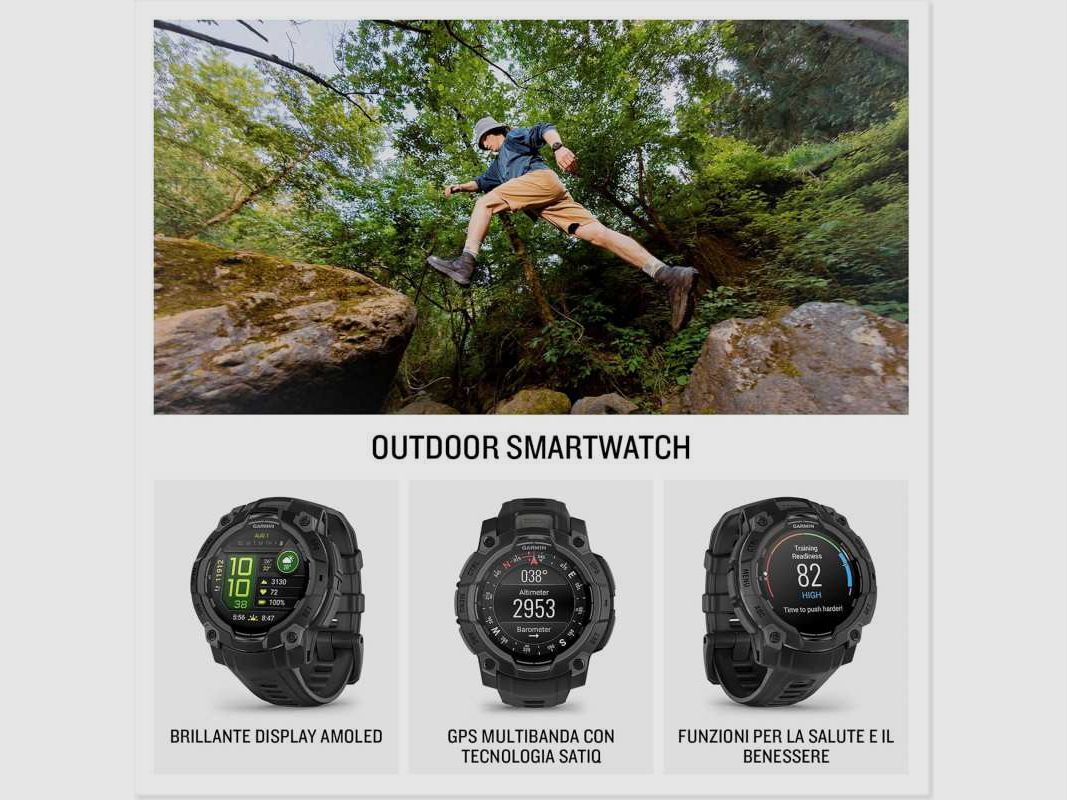 Garmin Instinct® 3 Horloge – 45 mm, AMOLED, afbeelding 6 van 6