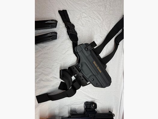 Diepgetrokken holster voor de Heckler & Koch Mark23