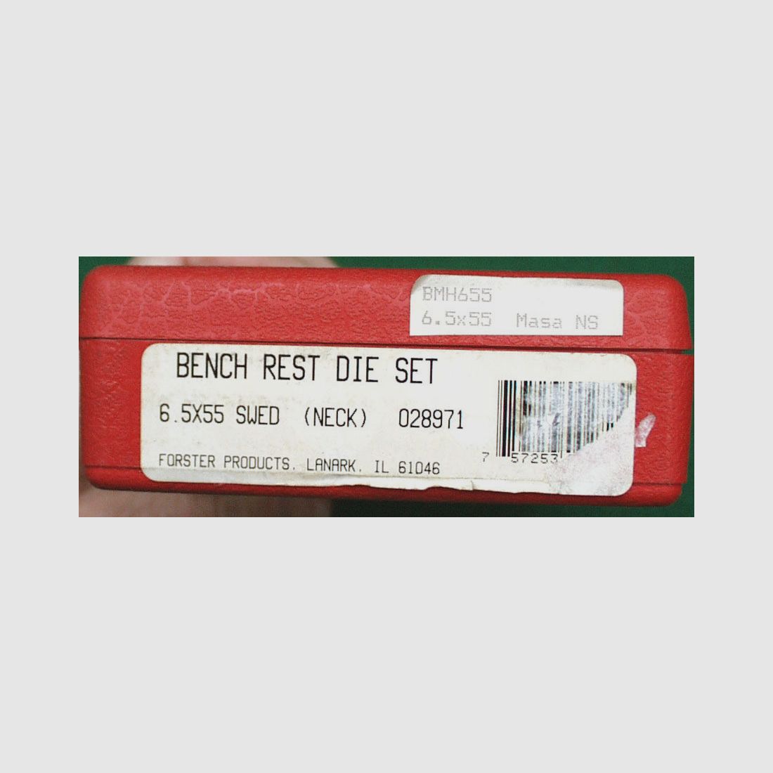 Forster Matrizensatz 6,5x55 Schwedish Benchrest