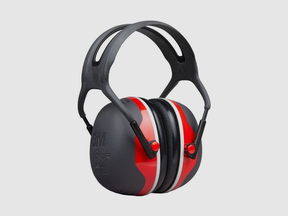 3M Peltor Gehörschutz X3A – Rot/Grau, Bild 1 von 6