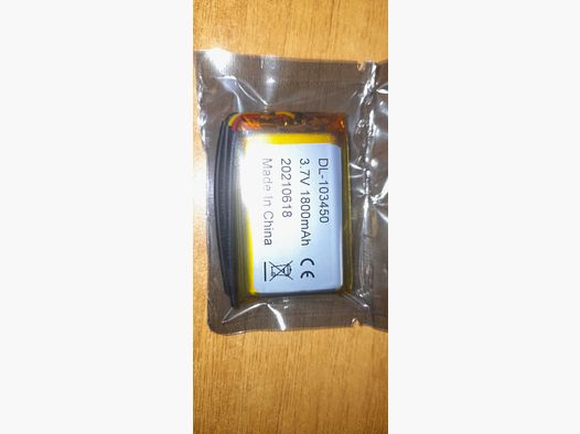 BATTERIA PER COLLARE 119 BS PLANET-BITRABI