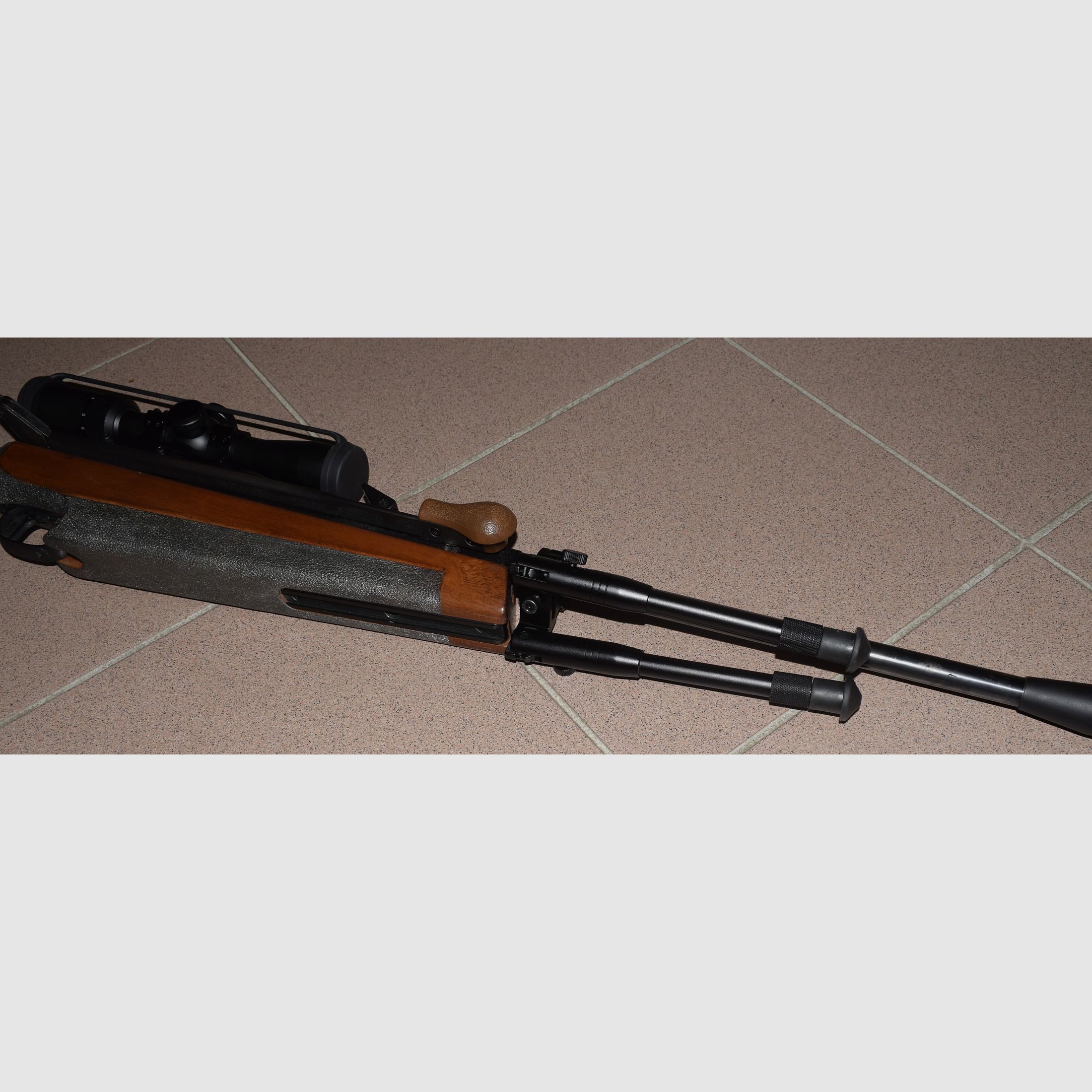 Air rifle Walther LGR sniper conversion completely revised