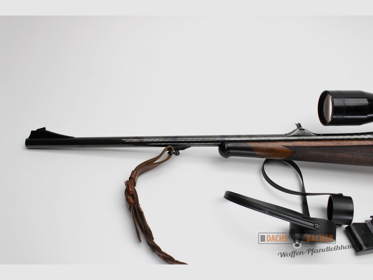 Bolt Action Rifle Steyr Mannlicher Luxury Cal. 7x64 with 3 Magazines and Zeiss Diavari ZA, image 4 of 8