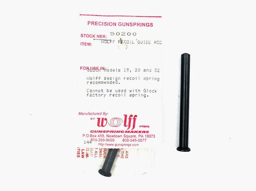 WOLFF Führungsstange Rückholfeder für Glock 19 Gen1-3