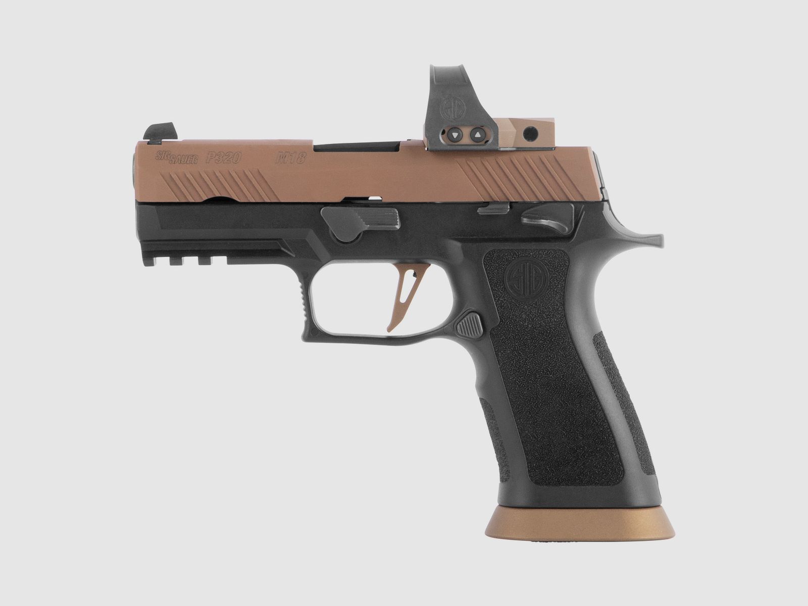 SIG SAUER P320-M18 XCarry Bicolor Bronze 9mm Luger - Selbstladepistole