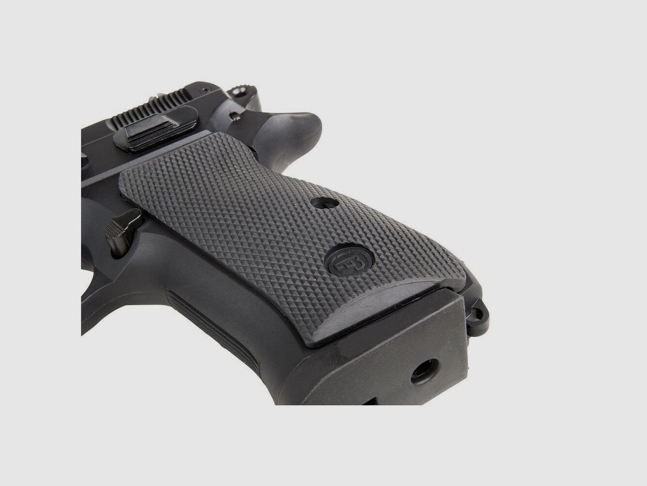 CZ 75D Compact Schwarz 4,5mm BB Druckluft Co2 Non BlowBack, Bild 6 von 8