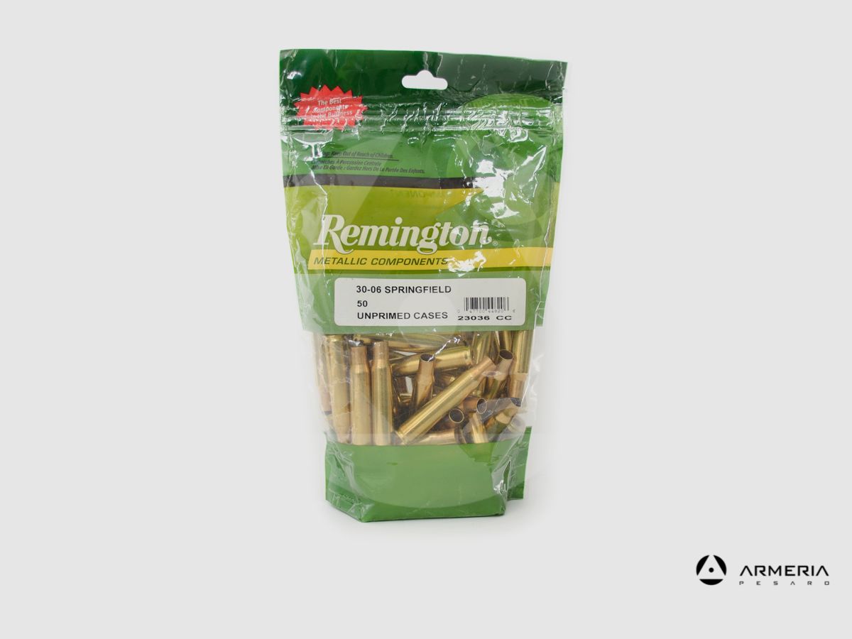 Bossoli Remington calibro 30-06 Springfield – Unprimed Cases – 50 pezzi, immagine 1 di 2