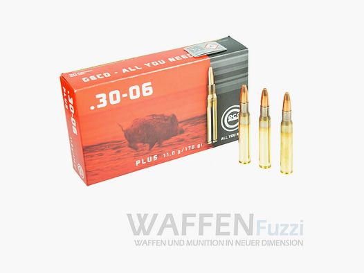 Geco Plus calibro .30-06 munizioni da caccia 170gr
