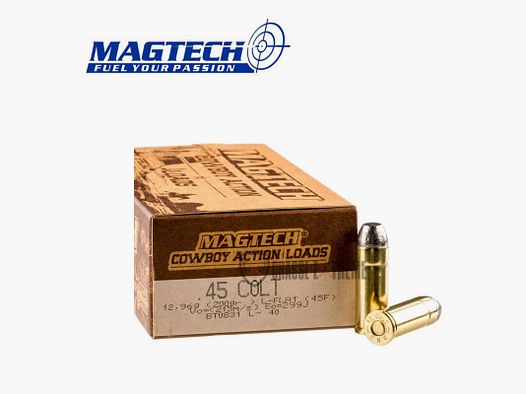 50 Munitions MAGTECH Cowboy Action cal 45 Colt 200gr LFN